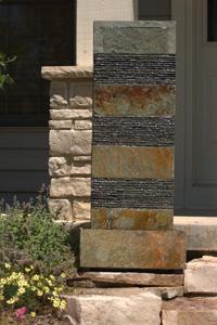 Ridged Column Fountain 